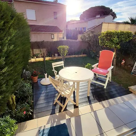 T2 Confortable Avec Jardin, Wi-fi Et Parking A 400m Des Plages - Fr-1-316-345 Six-Fours-les-Plages